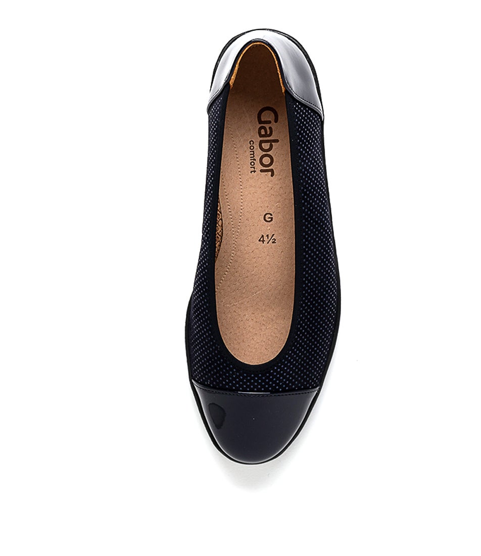 Yvonne Ocean Patent-Suede