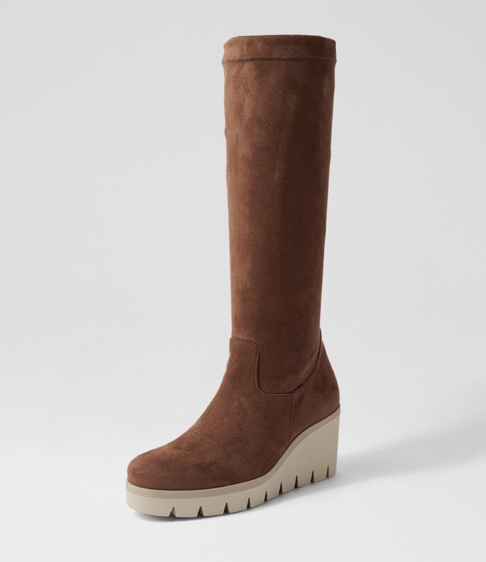 Chloette Torf Suede Knee High Boots