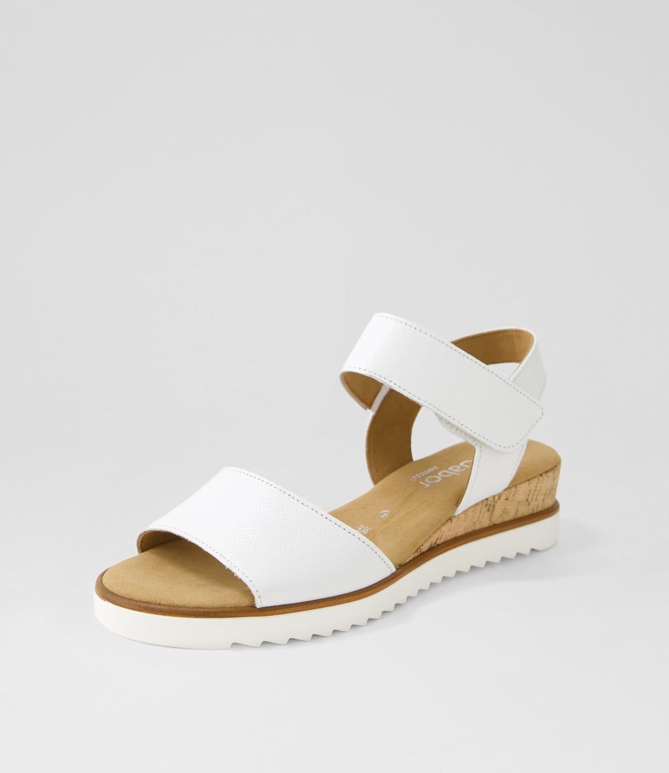 Briva Weiss Leather Sandals