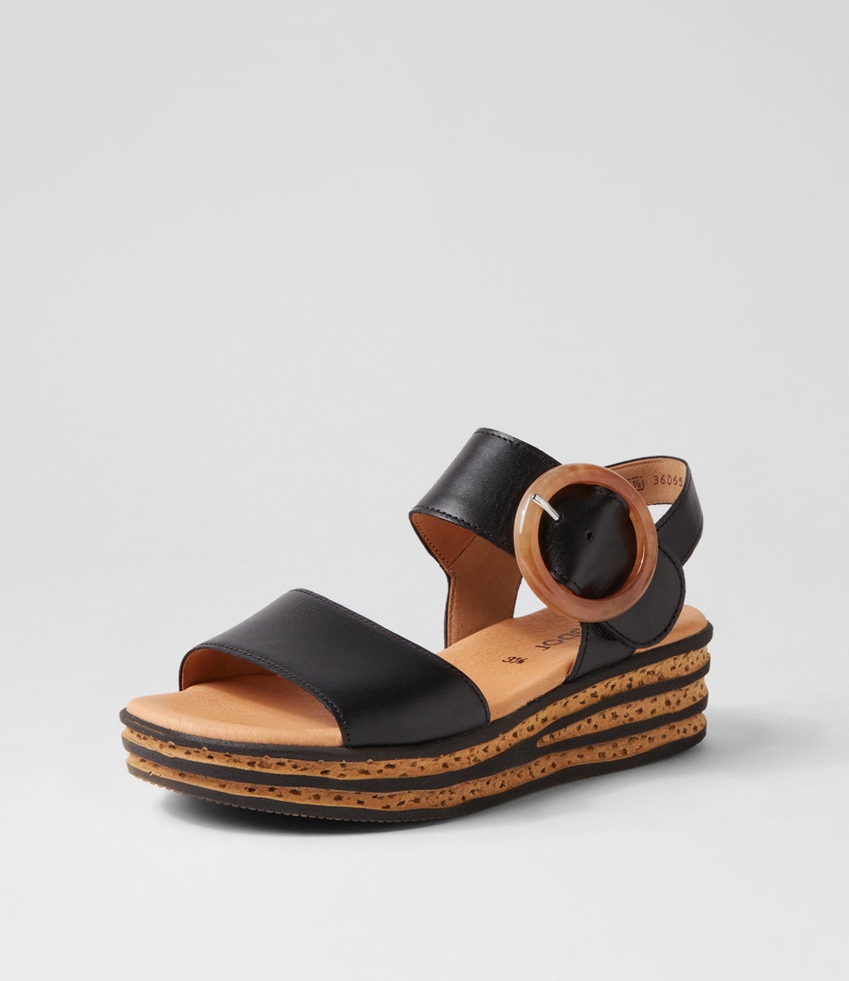 Jale Schwarz Leather Sandals Jale Schwarz Leather Sandals
