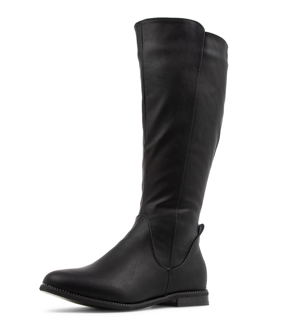 Faraday Black Knee High Boots Faraday Black Knee High Boots