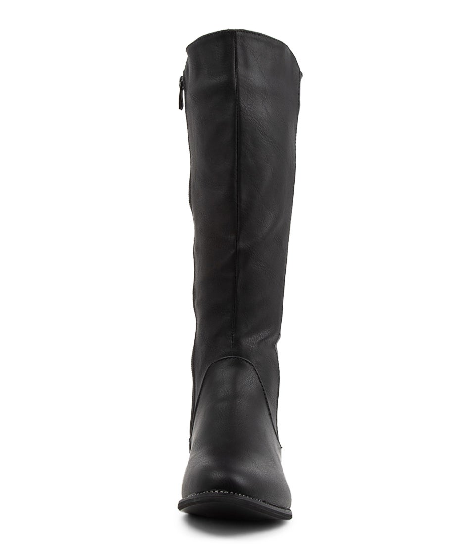 Faraday Black Knee High Boots Faraday Black Knee High Boots