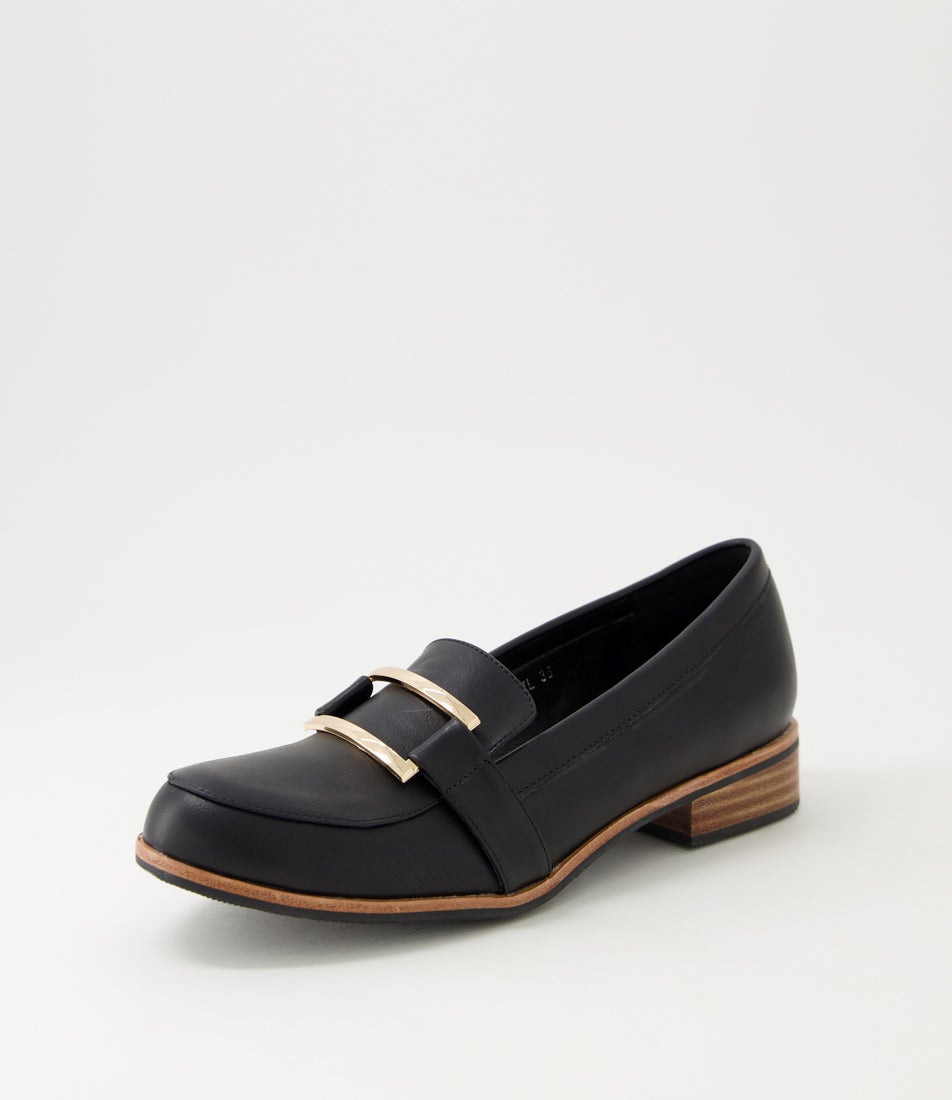 Hisho Black Loafers