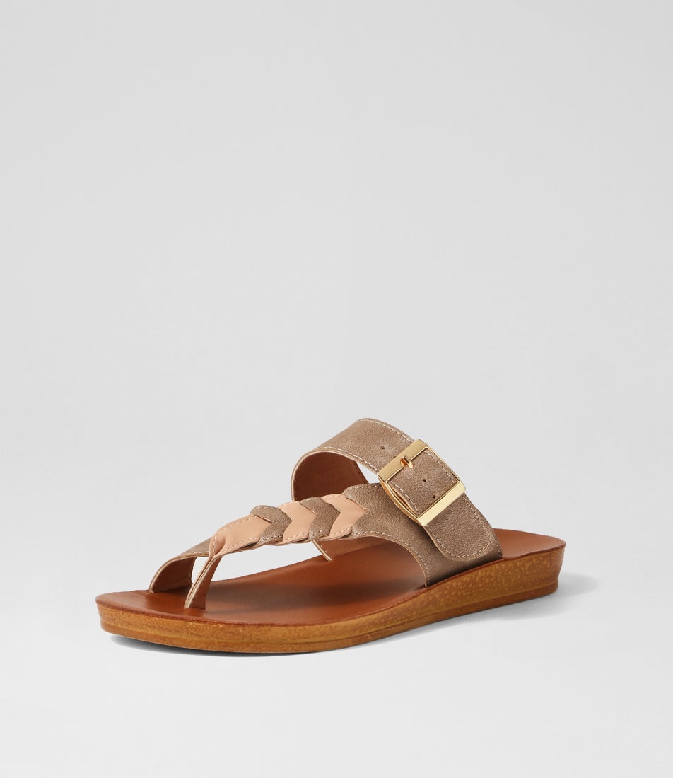 Kessica Taupe Dust Sandals