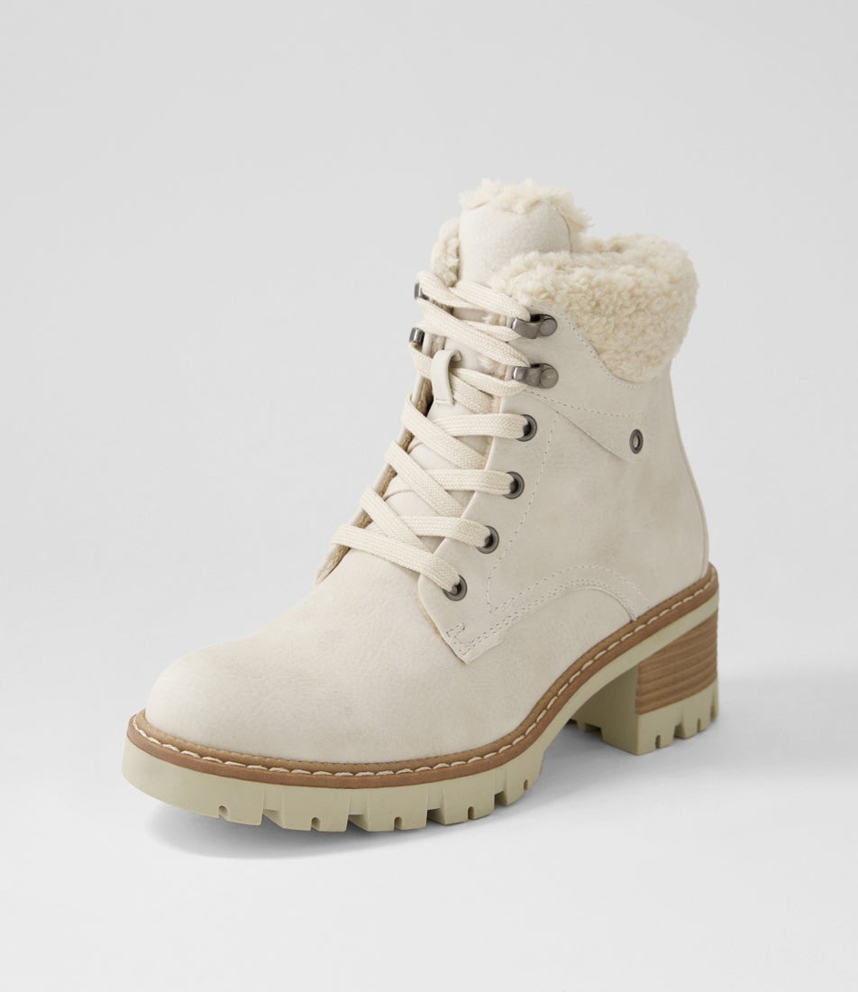 Gaspish Stone Nubuck Pu Ankle Boots