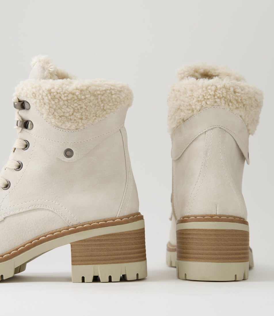 Gaspish Stone Nubuck Pu Ankle Boots