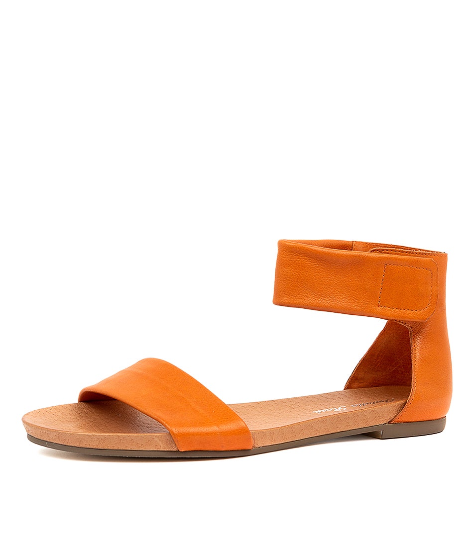 Jester-Bright Orange-Leather