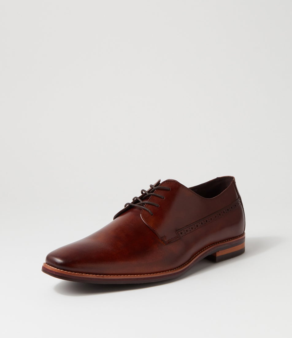 Maven Brown Lace Up Flats