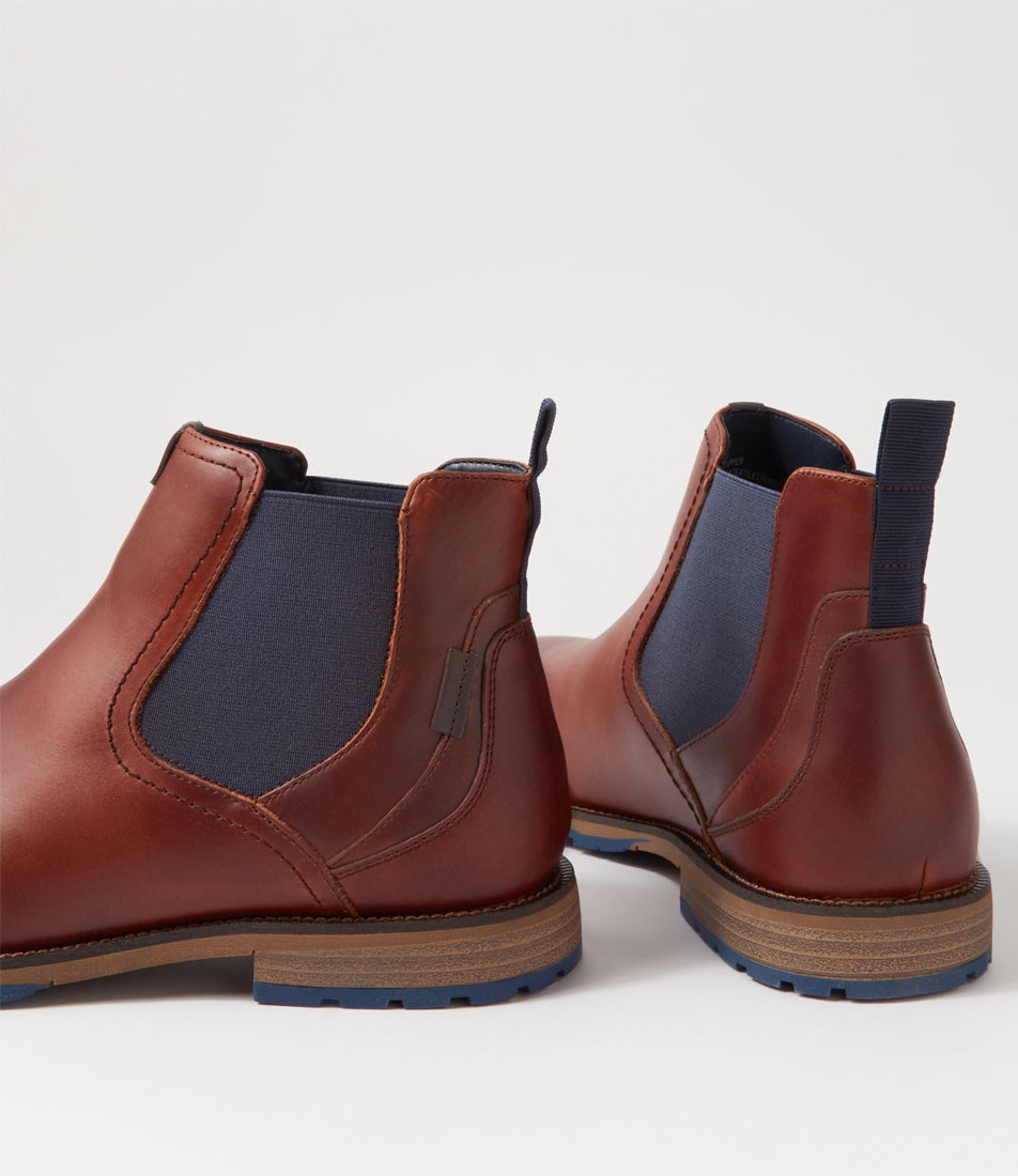 Reform Tan Chelsea Boots