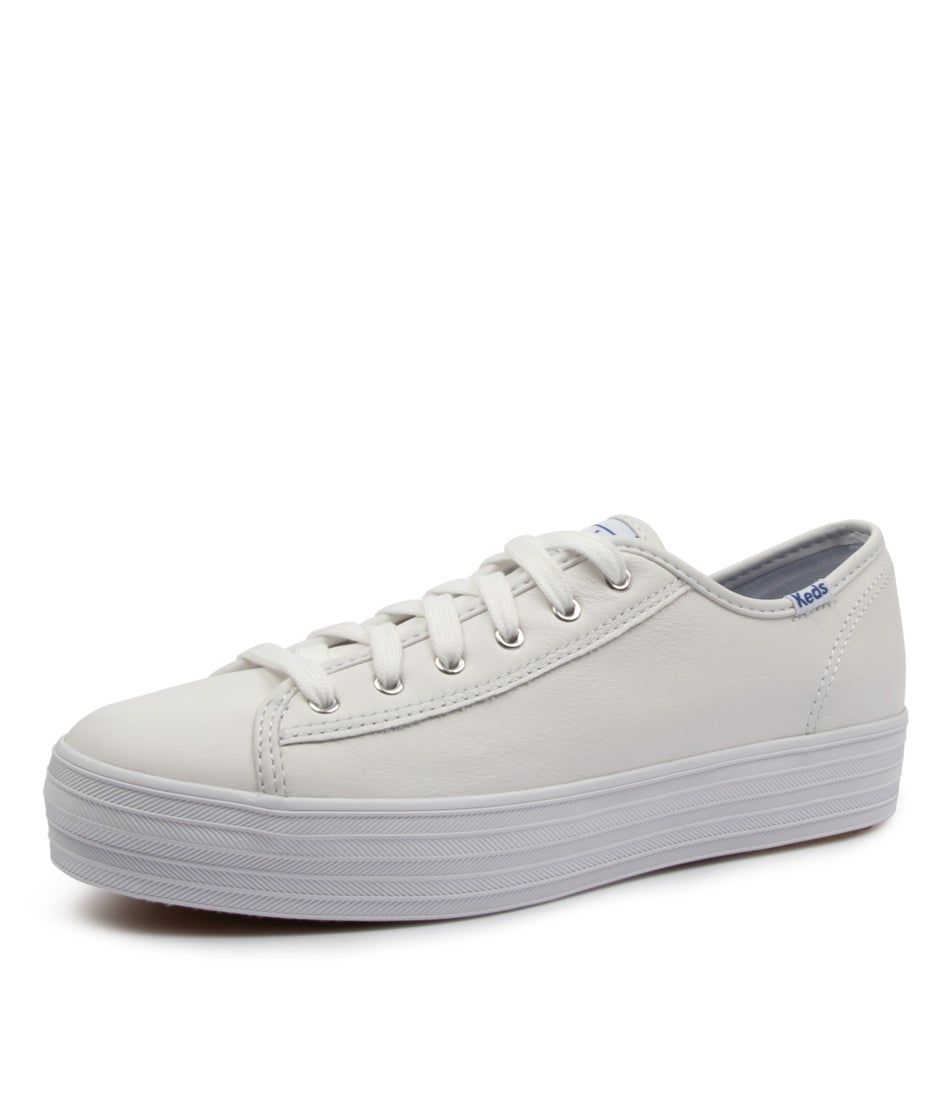 Triple Kick-White-Leather