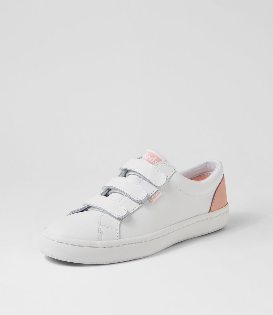 Tiebreak White Blossom Leather Sneakers Tiebreak White Blossom Leather Sneakers