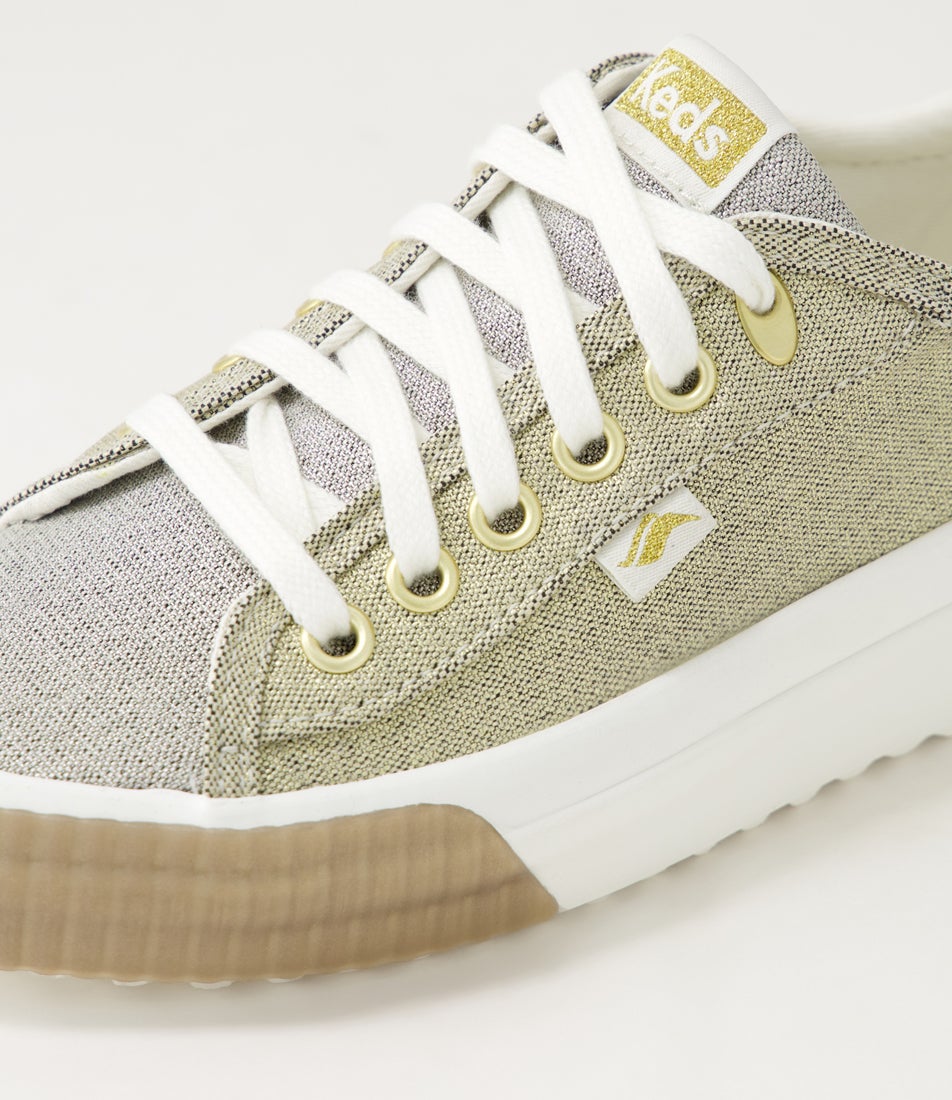 Demi Trx Metallic Copper Canvas Sneakers Demi Trx Metallic Copper Canvas Sneakers