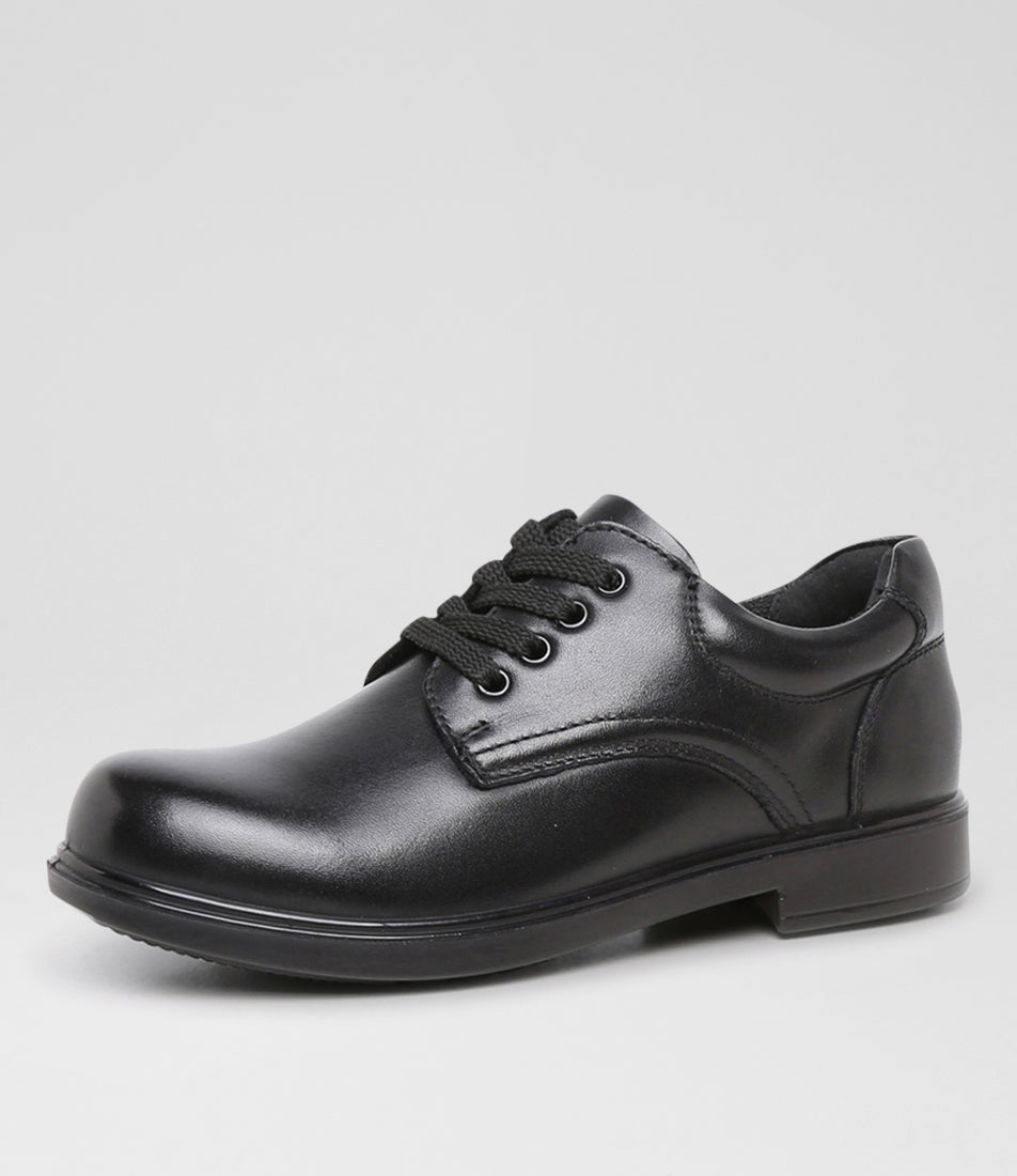Darcy Jnr E Black Leather
