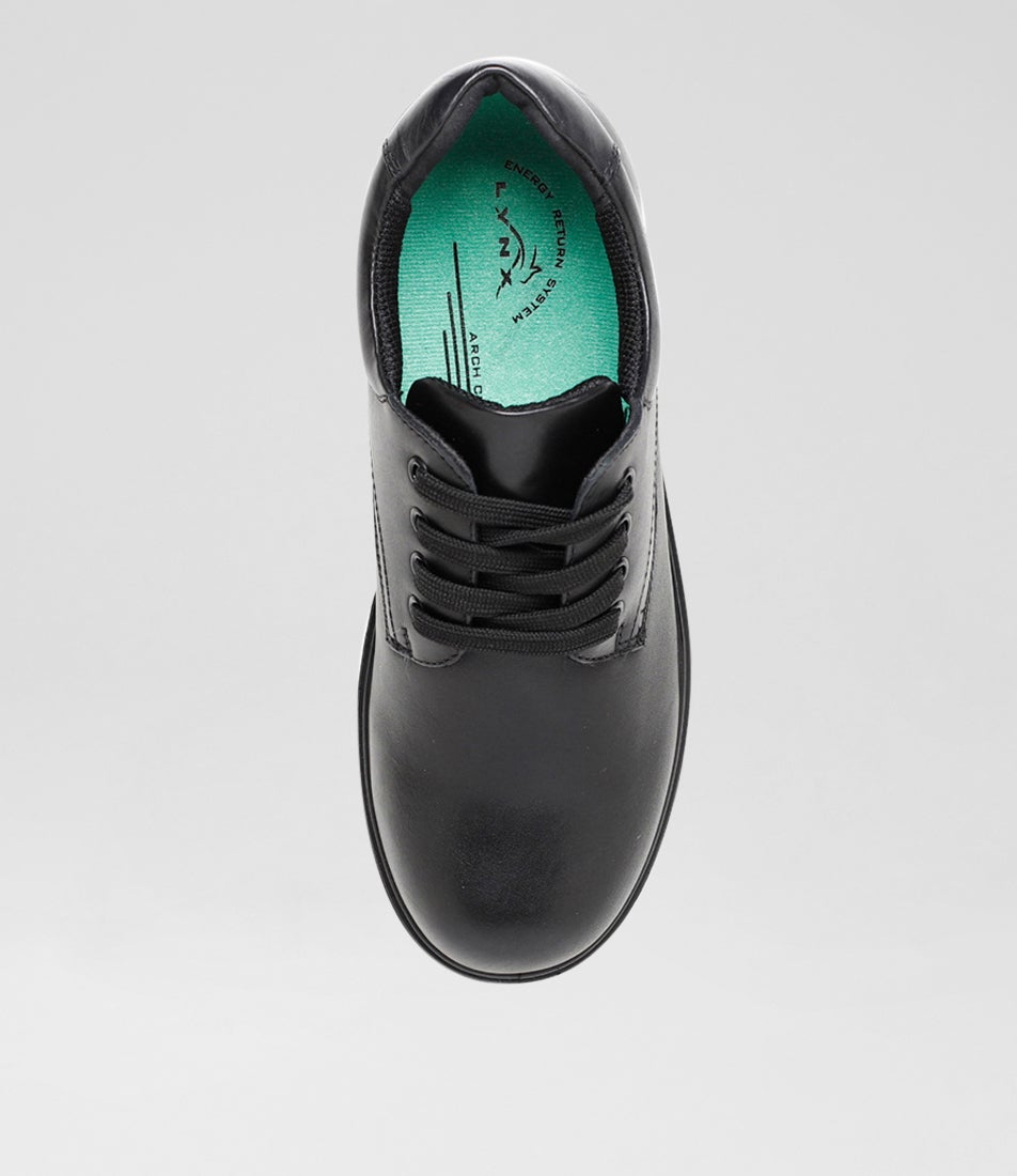 Darcy Jnr E Black Leather