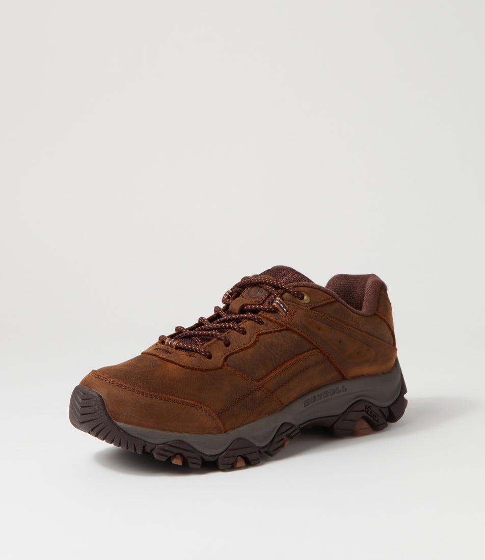 Moab Adventure 3 Earth Leather Lace Up Sneakers