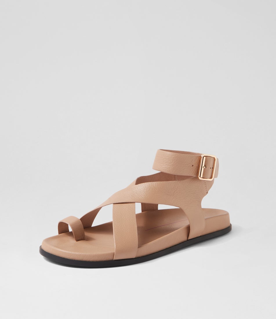 Huiro Stone Leather Sandals