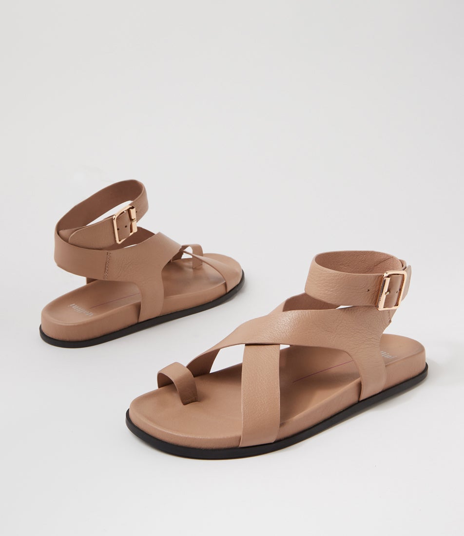 Huiro Stone Leather Sandals