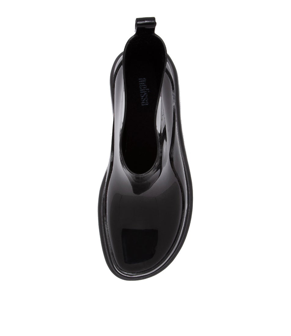 Grip Boot Ad Black Pvc Ankle Boots