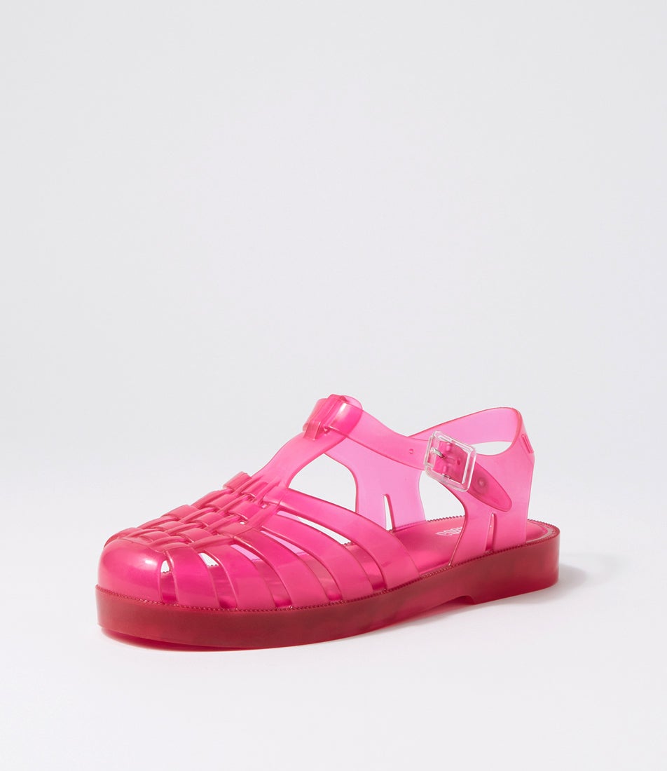 Melissa Possession Ad Pink Clear Pvc Sandals