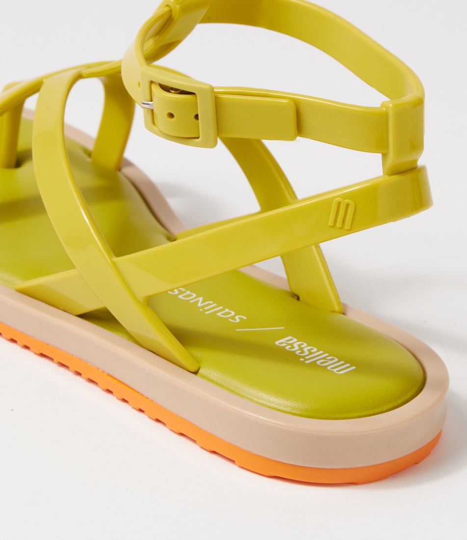 Cancun + Salinas Green Pvc Sandals