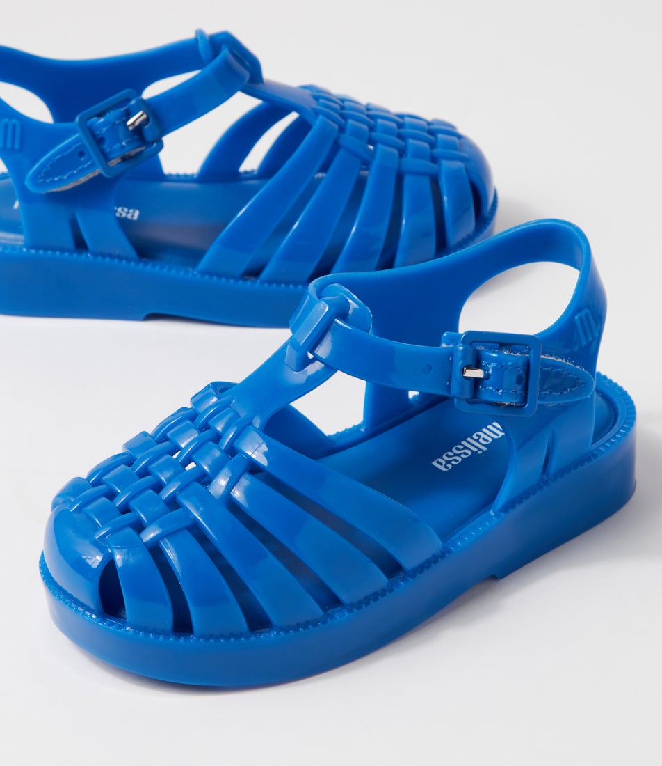 Melissa Possession Pre Dark Blue Pvc Sandals