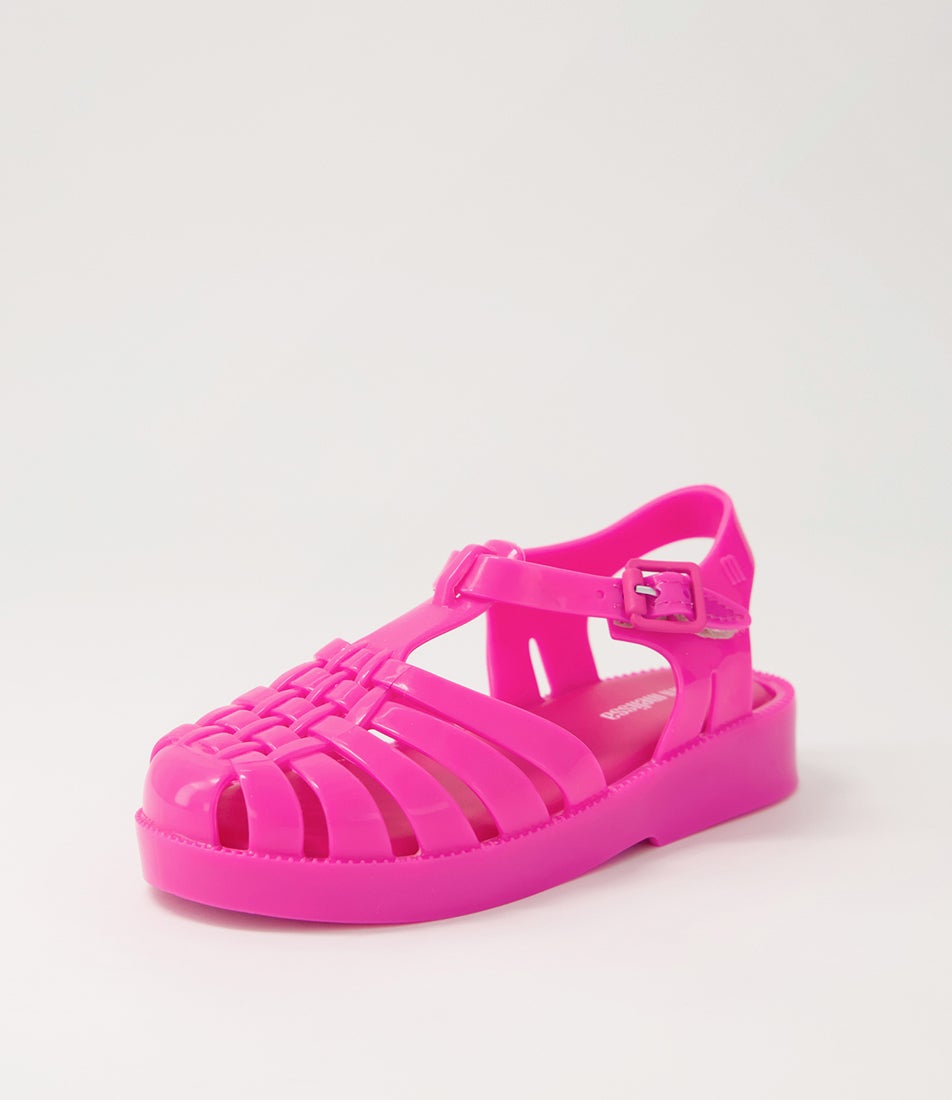 Melissa Possession Tot Dark Pink Pvc Sandals