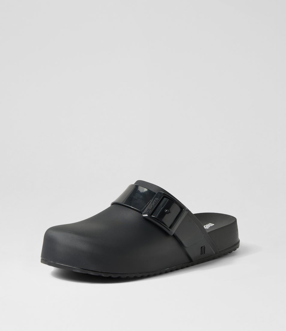 Melissa Cozy Clog Ad Black Pvc Slides