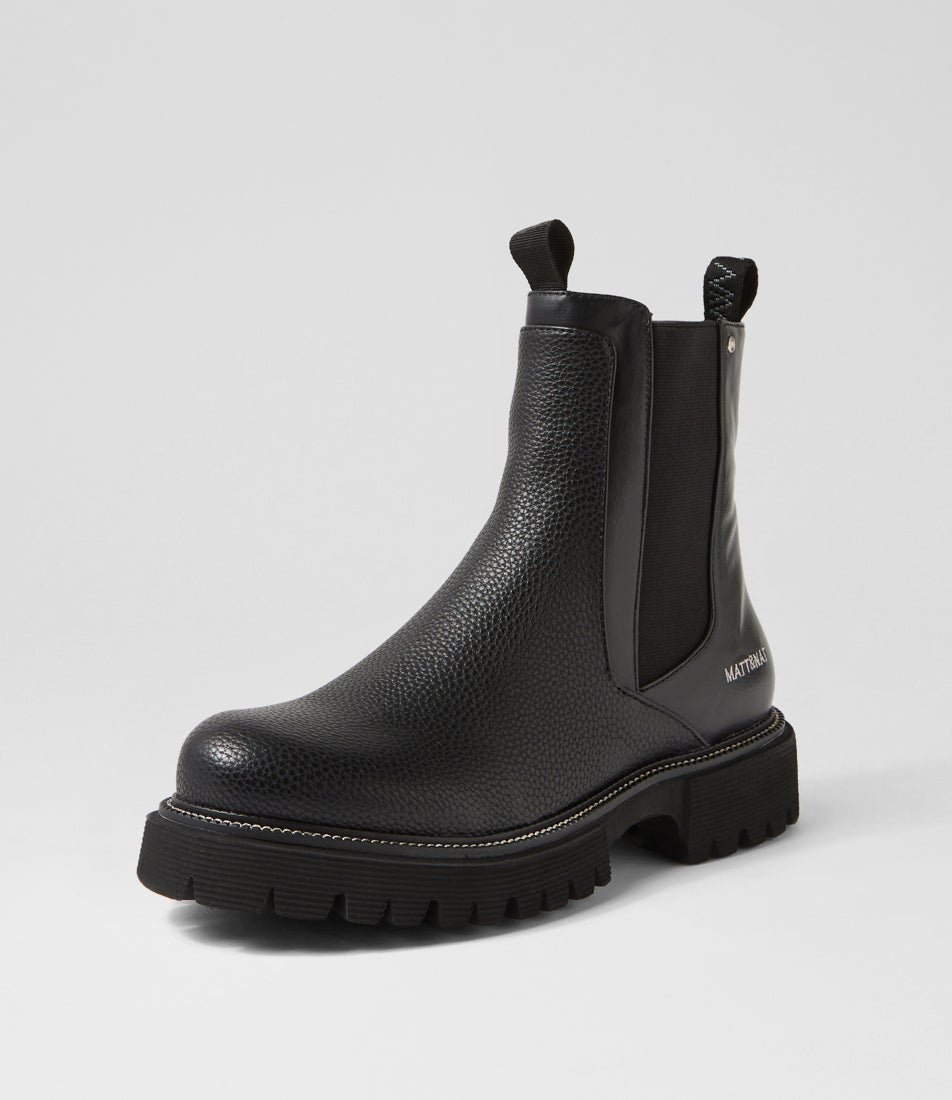 Zuke Black Chelsea Boots