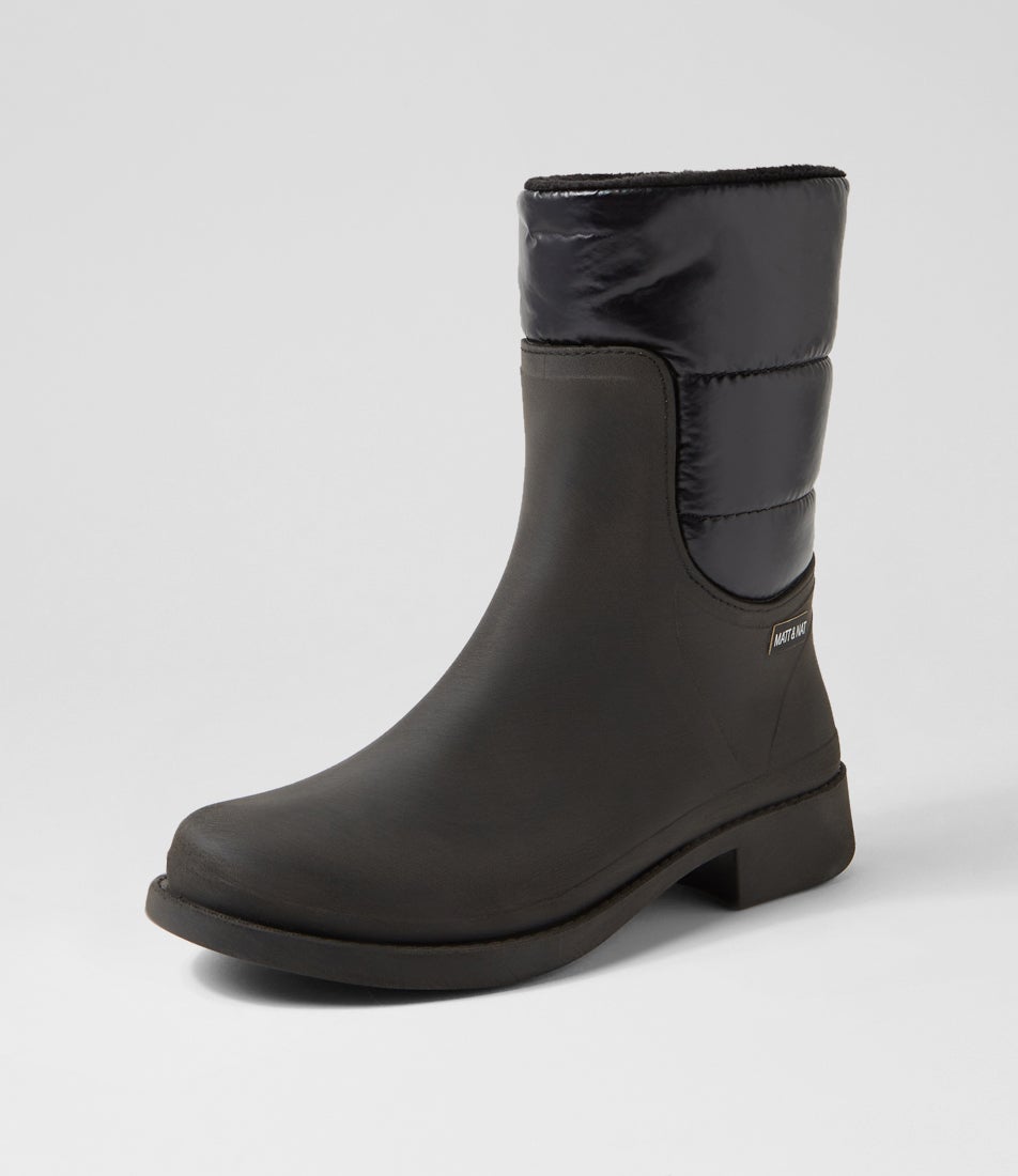 Romina Black Ankle Boots