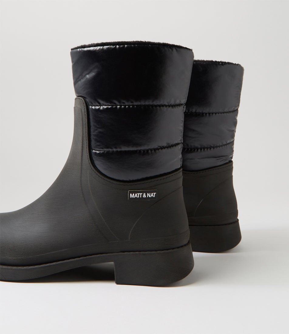 Romina Black Ankle Boots
