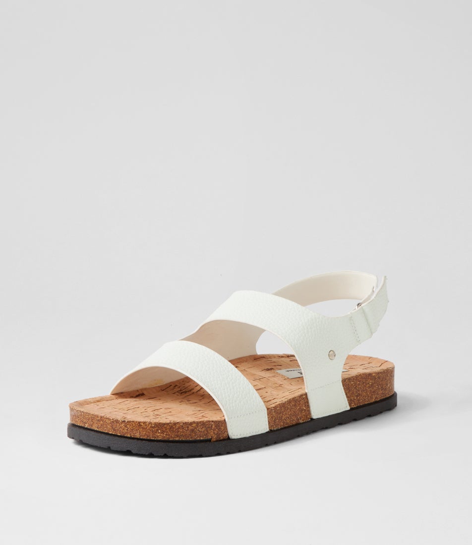 Idly White Sandals
