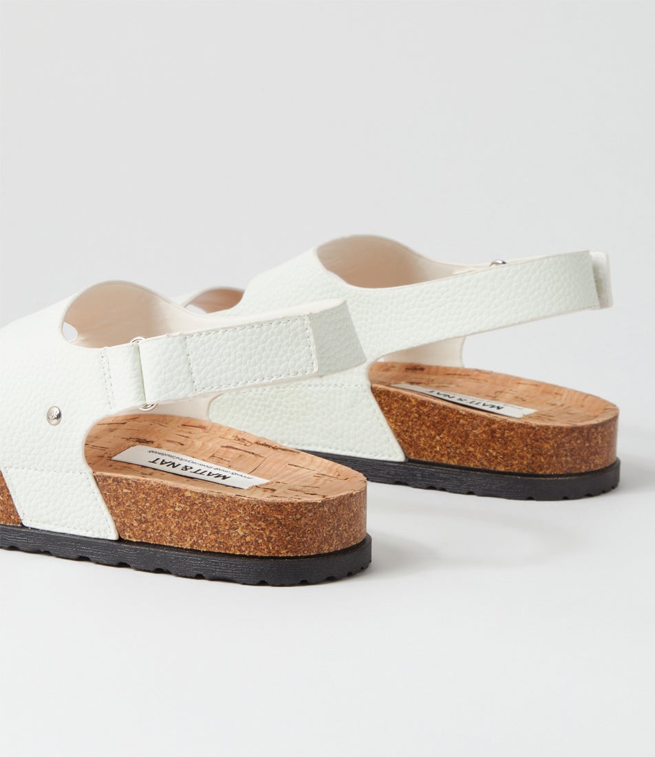 Idly White Sandals