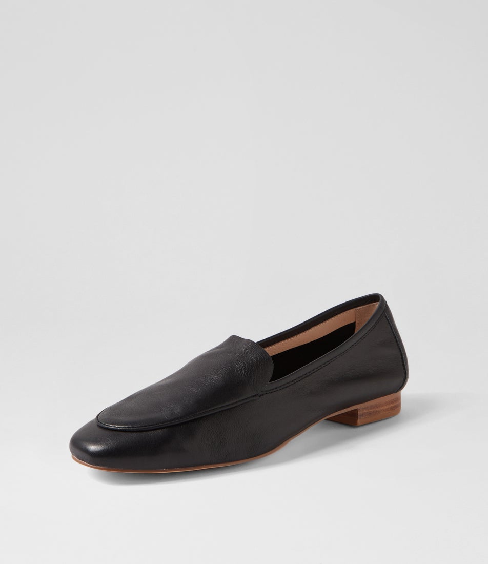 Avery 2 Black Leather Loafers
