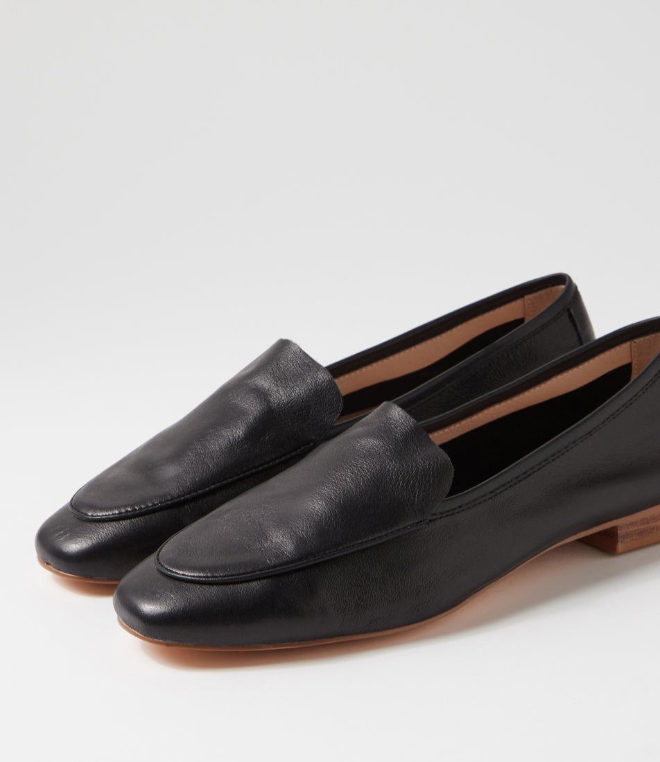 Avery 2 Black Leather Loafers