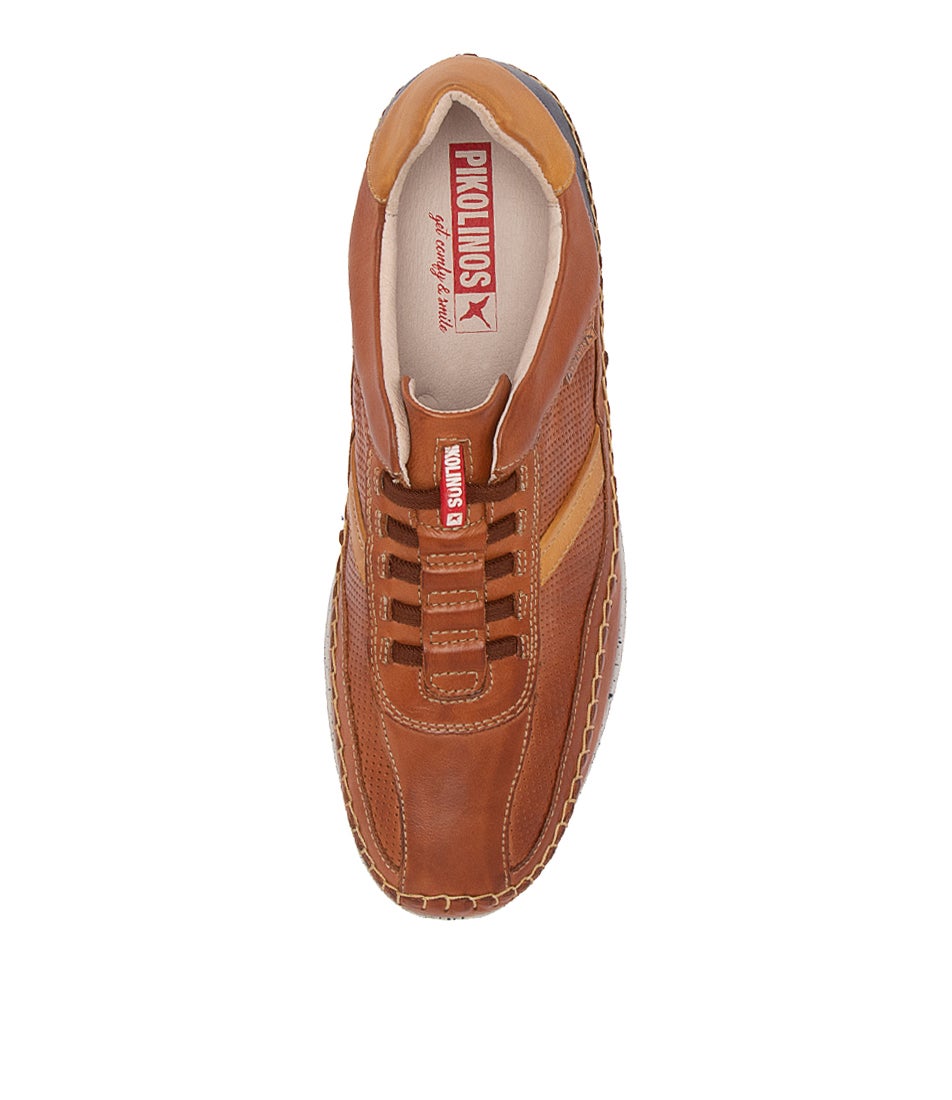 Fuencarral 46 Brandy Leather Sneakers