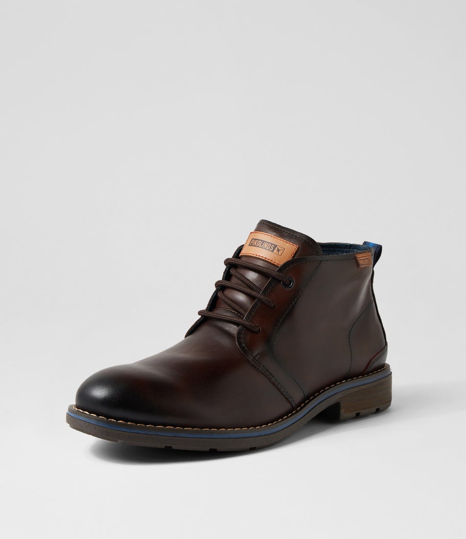 York 27 Olmo Leather Lace Up Boots