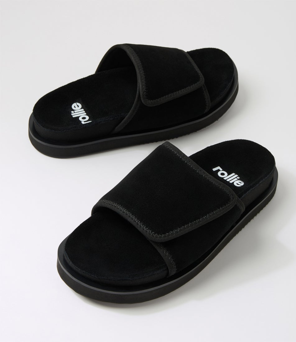 Rhodes Slide Black Slides