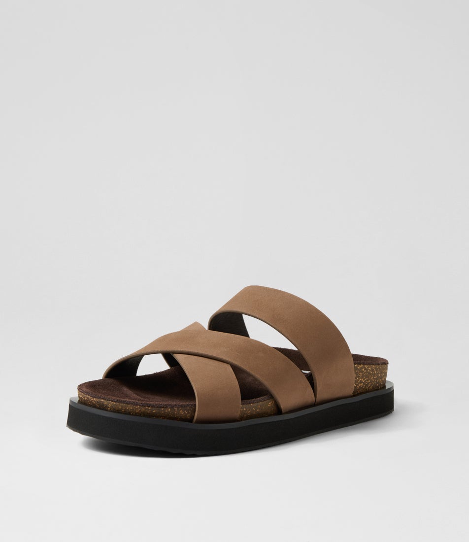 Rhodes Cross Slide Rustic Brown Slides