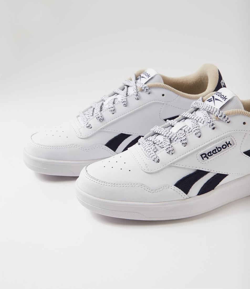 Court Advance M White Navy Sneakers