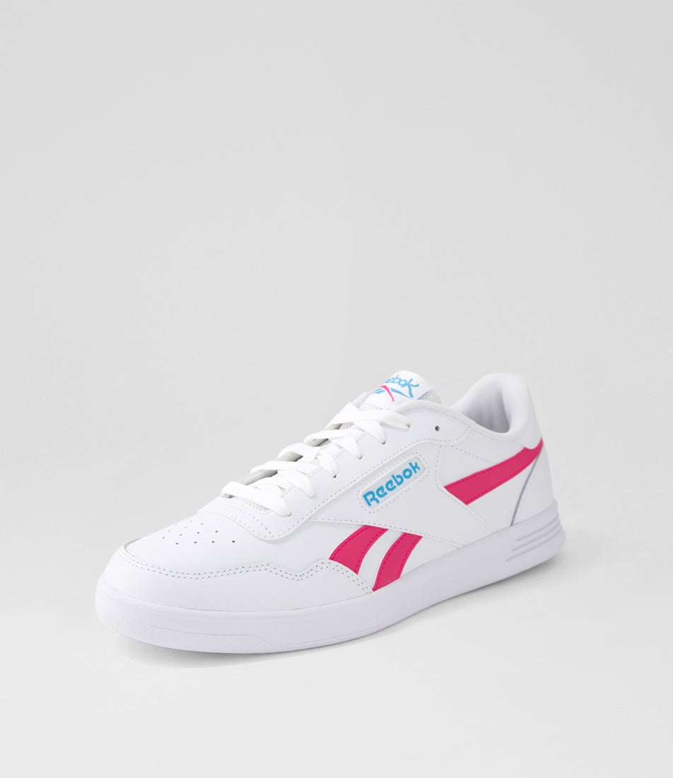 Court Advance W White Pink Blue Sneakers