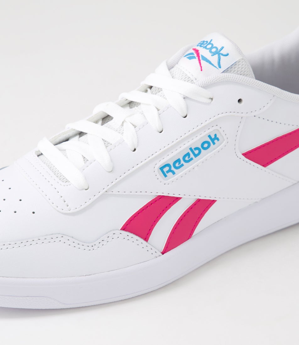 Court Advance W White Pink Blue Sneakers