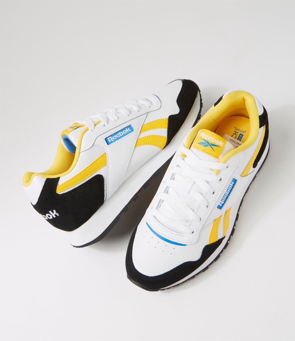Glide M White Yellow Sneakers