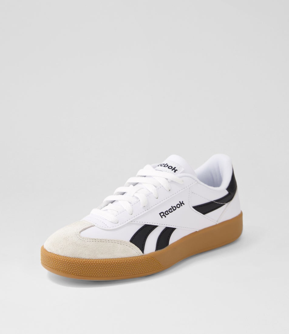Smash Edge Suede W White Black Gum Suede Sneakers