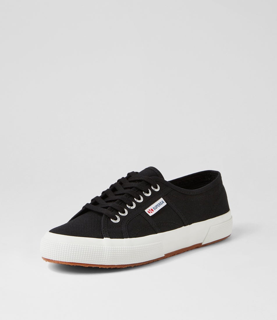 2750 Cotu Classic Black White Canvas Sneakers