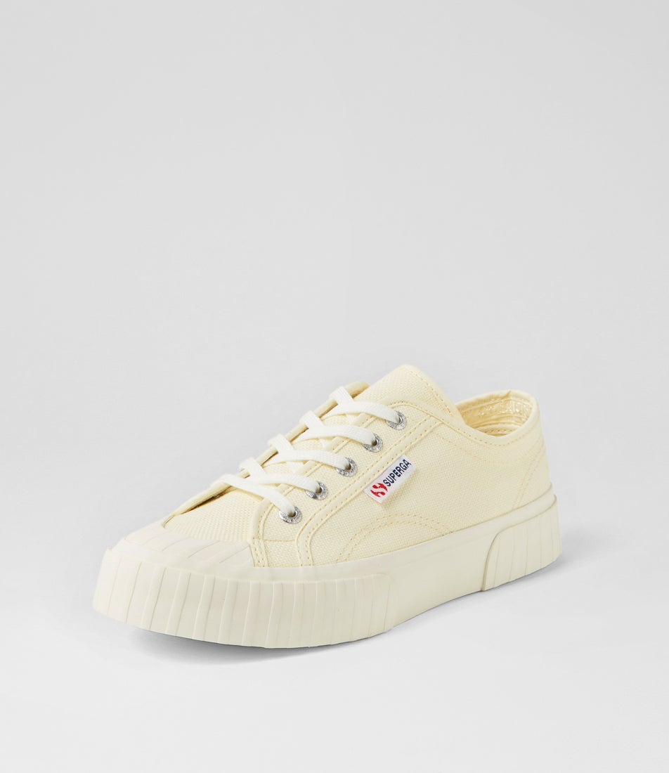 2630 Stripe Beige Natural Canvas Sneakers 2630 Stripe Beige Natural Canvas Sneakers