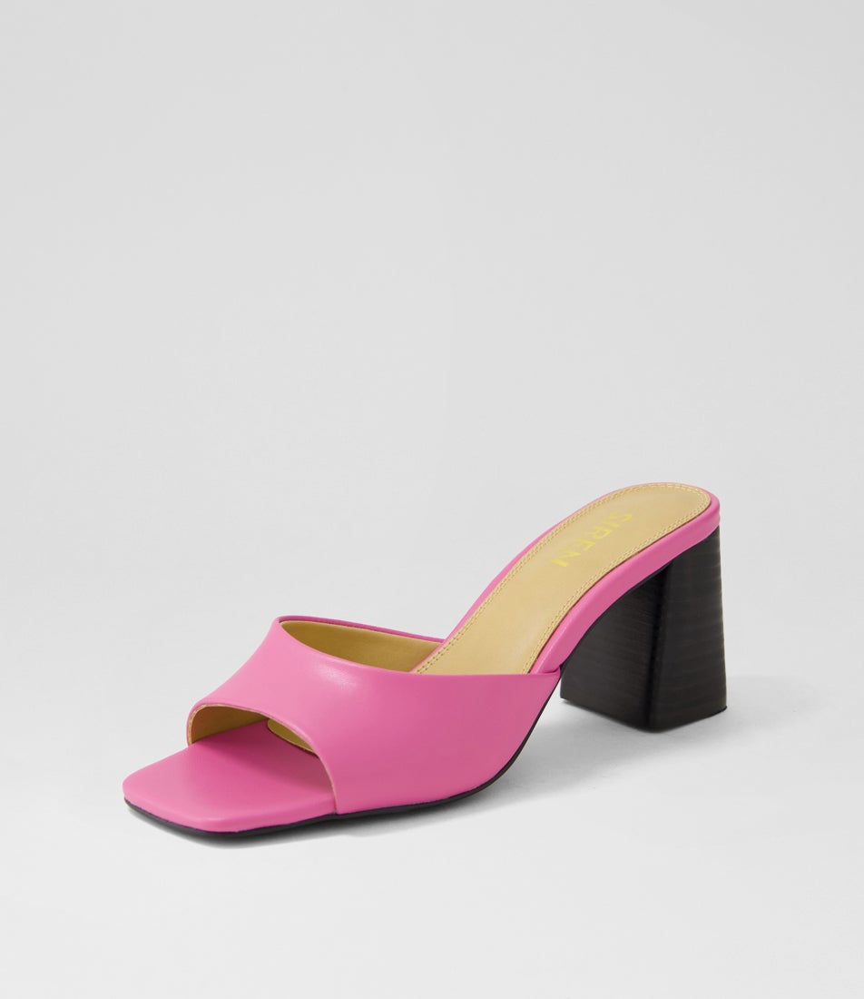 Stop Rose Leather Sandals