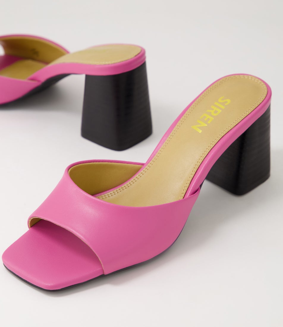 Stop Rose Leather Sandals