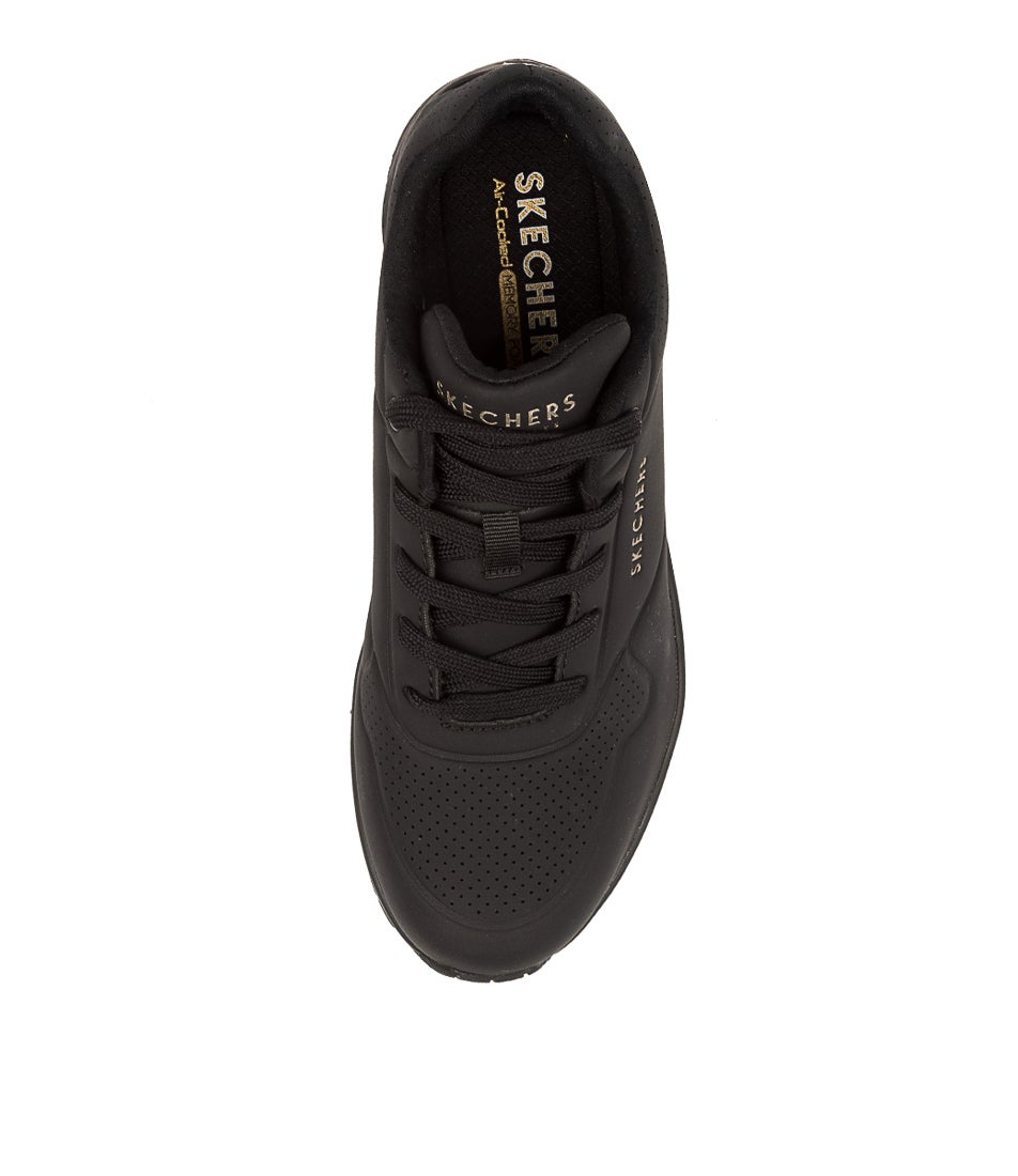 Uno Stand On Air Black Sneakers