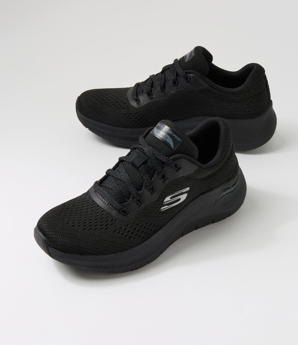 Arch Fit 2 Big League Black Fabric Sneakers Arch Fit 2 Big League Black Fabric Sneakers