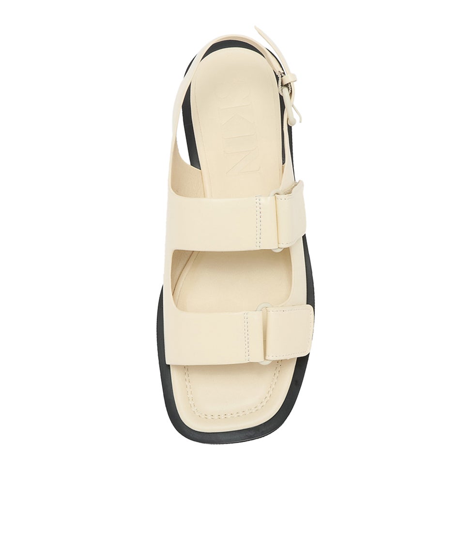 Bora Oat Leather Sandals